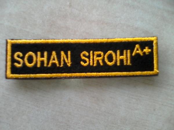 Combat Nameplate