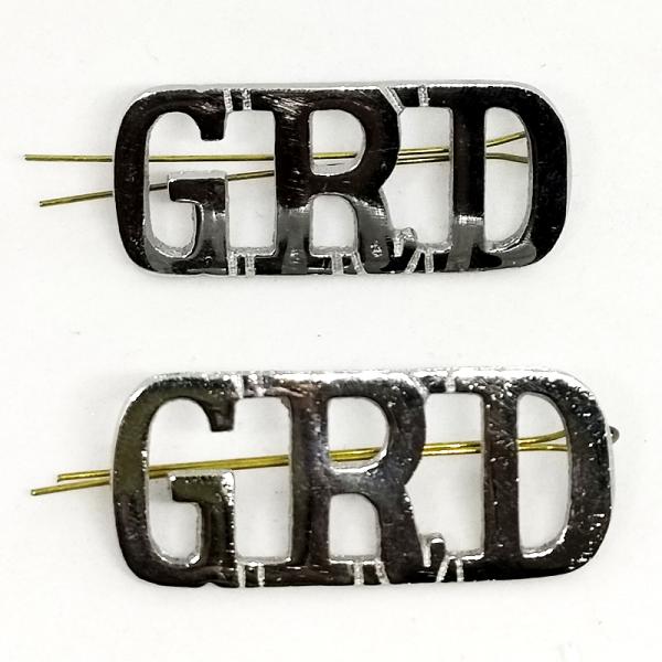 GRD Shoulder Badge Steel