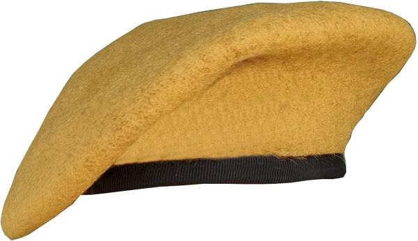 Khakhi Beret Cap (Marino)