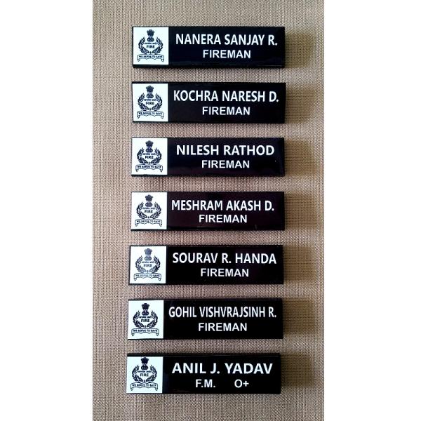 FIRE Nameplate