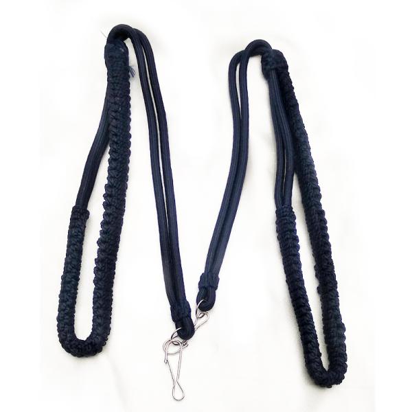 Black Double Dori Lanyard 30