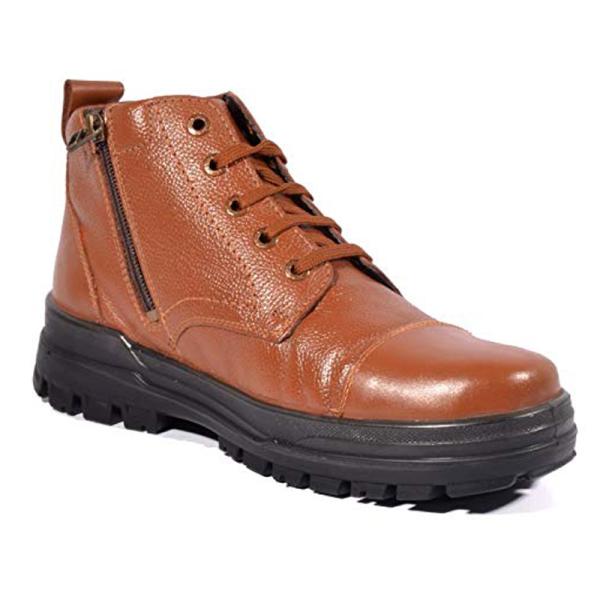 TSF Police Shoes, Police Boots Confortable & Durable (Tan) Chainwala