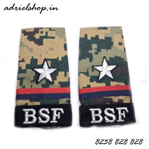 BSF SIngle Star Flap For Combat Uniform